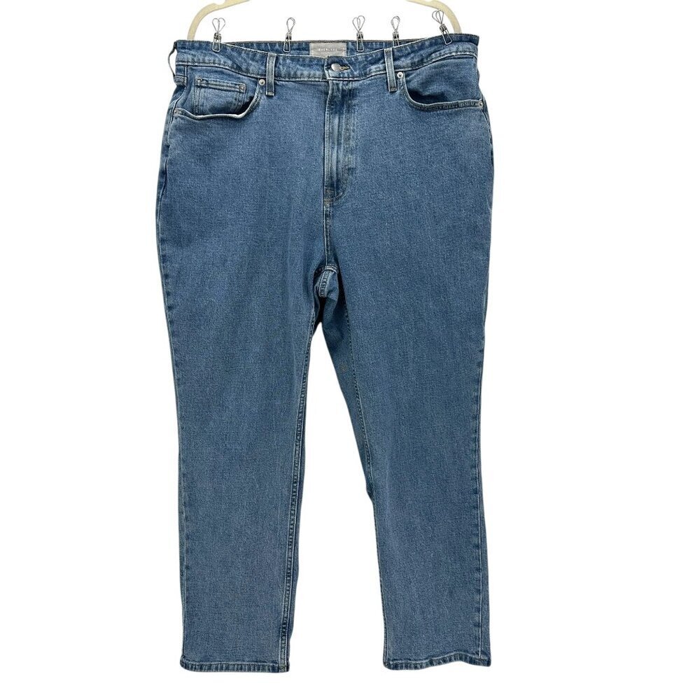 Everlane The Curvy Cheeky Organic Cotton Denim Jeans Womens 35 Regular